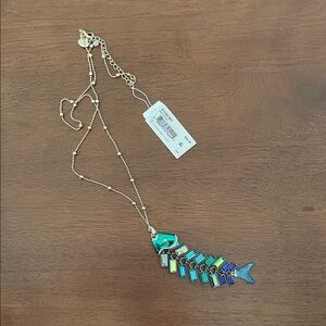 Elegant Fish Pendant Necklace